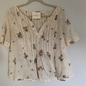Maeve Anthropologie Floral Top